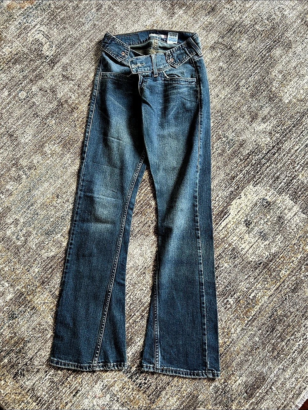 Levi's Bootcut Girls Jeans Size 3M Blue